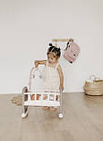 Колиска Smoby Toys Baby Nurse Рожева пудра з мобілем 47см (220372), фото 8