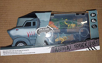 Машина Animal truck з фігурками динозаврів