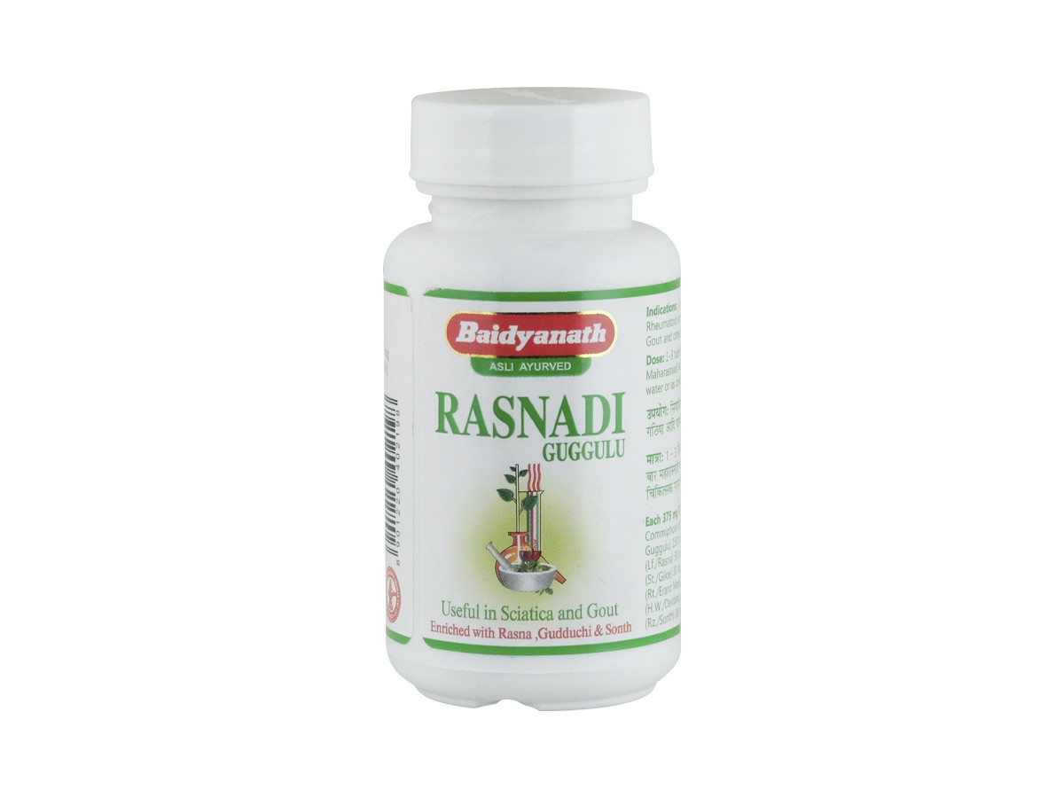 RASHNADY GUGGUL (80TAB) BAIDYANATH, РАСНАДІ ГУГГУЛ
