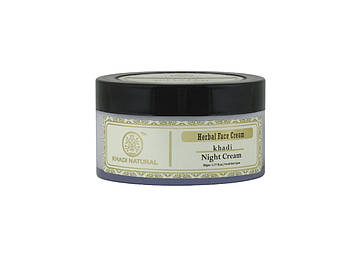 КРЕМ NIGHT CREAM 50GM. KHADI NATURAL НІЧНИЙ 50ГРМ. КХАДІ для зволоження та відновлення шкіри
