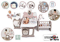 Игровой центр Smoby Toys Baby Nurse Комната малыша с кухней, ванной, спальней и аксессуарами (220376)