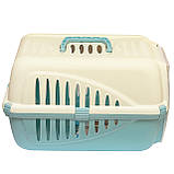 Переноска 🧰 для домашніх тварин 🐕🐈 Georplast Переноска "Panzer", 50x33x31 см, фото 2