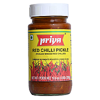 Red Chilli Pickle Priya (Красный чили пикл), 300 гр