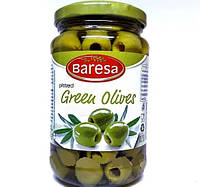 Оливки Зеленые без косточки Baresa Green Olives Pitted 340 г Испания