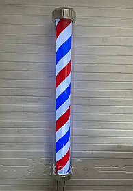Символ-вивіска барбершопу барбер пул з лампою BARBER POLE ліхтар для Barber shop