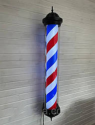 Вивіска для барбершопа барбер пул з лампою BARBER POLE ліхтар для перукарні Barbershop