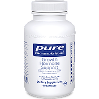 Поддержка гормонов роста, Growth Hormone Support, Pure Encapsulations, 90 Капсул