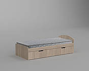 Ліжко-90+2 з ящиками "Компаніт"