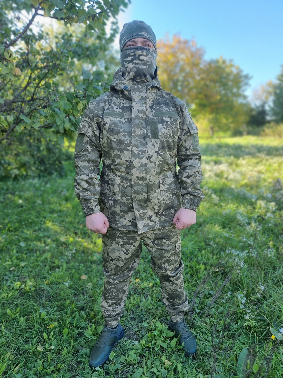Тактичний костюм гірка піксель ММ14