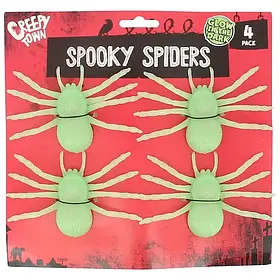 Пауки Creepy Town Furry Spiders 4s