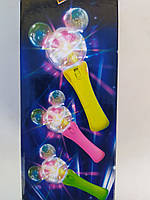 Мікрофон вертушка 3366 світло музичний, мікрофон