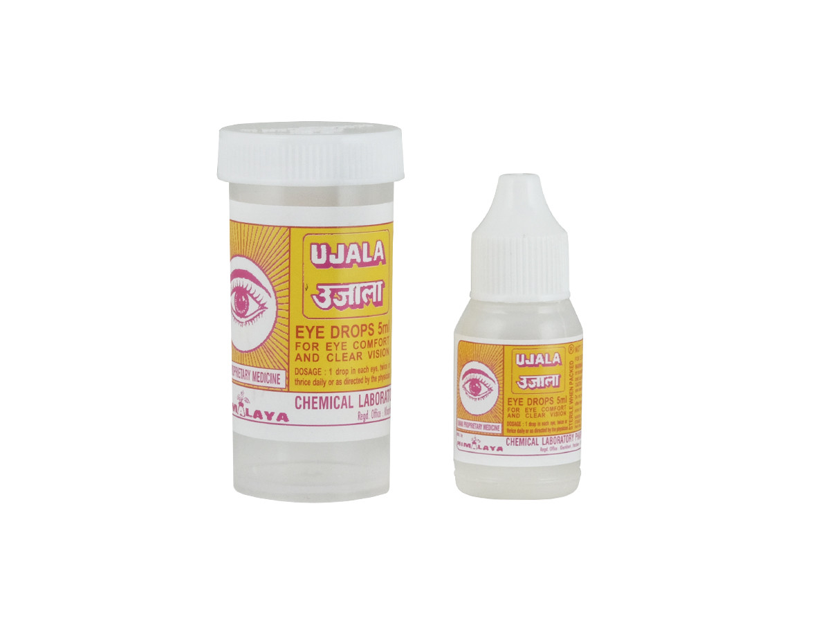 UJALA EYE DROP (5ML) HIMALAYA, ОЧНІ КРАПЛІ УДЖАЛА