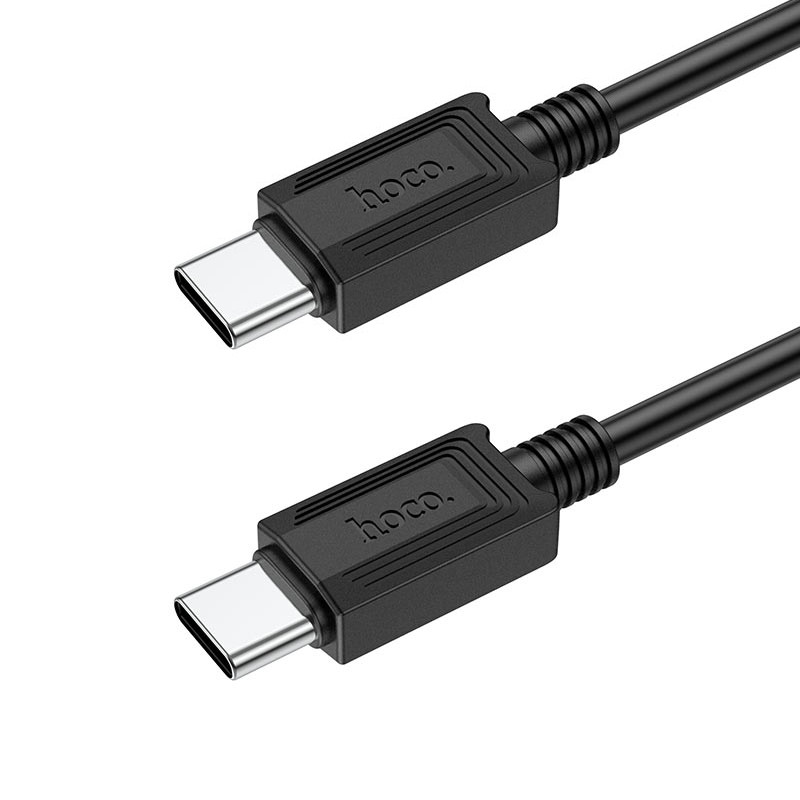Кабель Type C - Type C Hoco X73 1 метр 60W Black (99170), фото 1