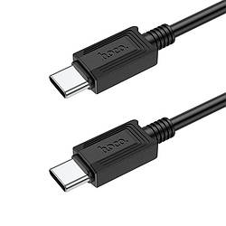 Кабель Type C - Type C Hoco X73 1 метр 60W Black (99170)