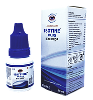 Isotine Plus, Істеїн, Айстеїн Плюс — аюрведичні очні краплі, посилена формула