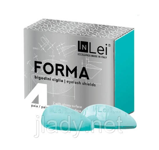 Набір бігуді силіконові "Forma" InLei, 4 пари
