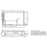 Блок живлення Mean Well, LRS-150-12, 12V, 150W, 12.5А, IP20, фото 2