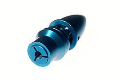 Адаптер пропелера Haoye 01204 вал 4.0 мм гвинт 6.35 мм (цанга, синій) amc