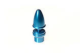 Адаптер пропелера Haoye 01204 вал 4.0 мм гвинт 6.35 мм (цанга, синій), фото 2