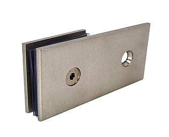 ODF-01-19-01 Конектор для душових кабін до стіни 180 градусів, матовий