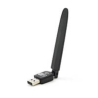 Бездротовий мережевий адаптер з антеною 10см Wi-Fi-USB LV-UW10SRK -2DB 8188, 802.11bgn, 150MB, 2.4 GHz, WIN7 /