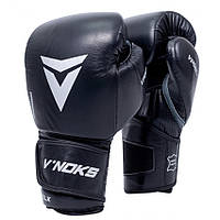 Тренировочные боксерские перчатки V`Noks Futuro Tec 14 oz чёрные
