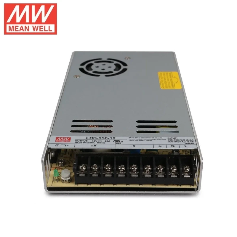 Блок живлення Mean Well, LRS-350-12, 12V, 348W, 29А, IP20