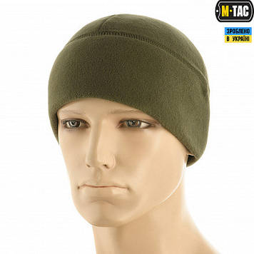 Шапка флісова M-Tac Watch Cap Premium Фліс 250 г/м2, колір оливка M/57-58
