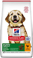 Сухий корм для цуценят великих порід Hill's Science Plan Puppy Large Breed з куркою 2.5 кг