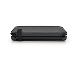 Power bank 12000 mAh Solar, Input:5V/1A(microUSB), Output:5V/2,1А(2хUSB),прорезиненный  корпус, Black, BOX, фото 4