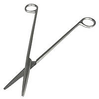 Ножиці по Metzenbaum прямі, тупокінцеві. Довжина 23 см