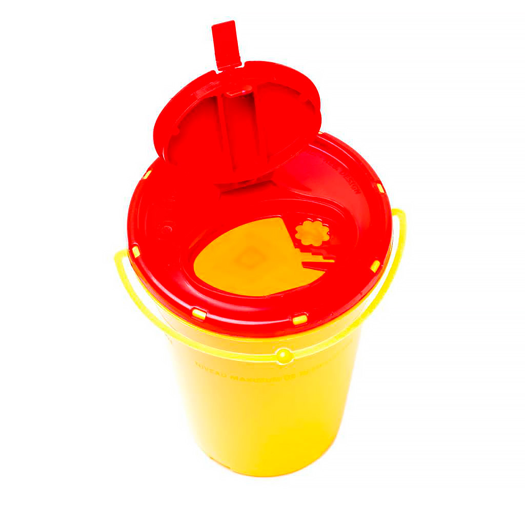 Контейнер Dispo 0,7 л для збору голок та медичних відходів