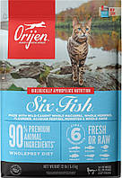 Orijen Six Fish Cat, 340 гр