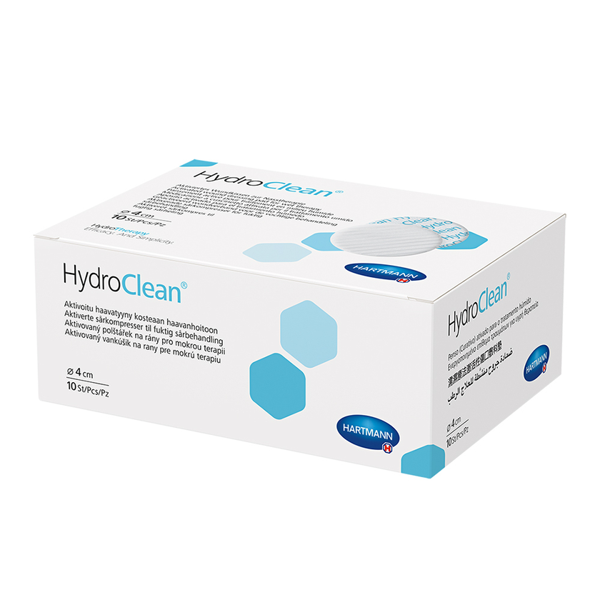 Гідроактивна абсорбуюча пов'язка HydroClean Гідролін D-4 см 1 шт, фото 1