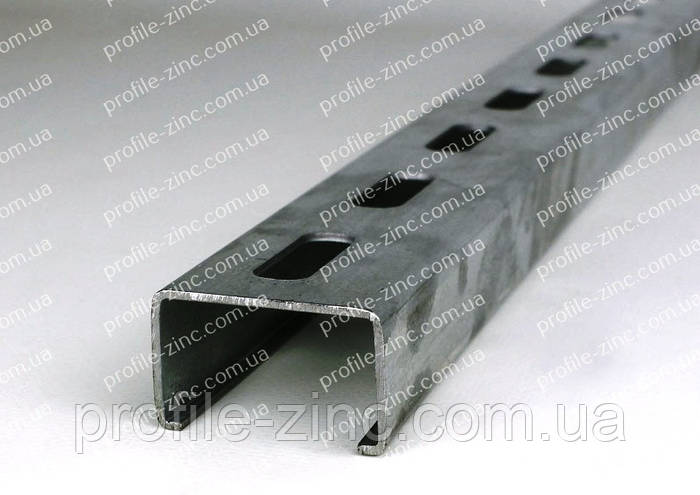 Оцинкованный С - профиль для монтажа солнечных батарей (ФЭМ) 30х20х6х1 ...
