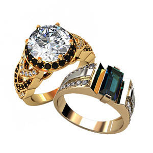 Золоті каблучки