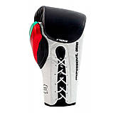 Боксерські рукавички на шнурівці V'Noks Mex Pro 12 oz унцій чорний, фото 5