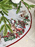 Спідниця під ялинку Новорічна гобелен 90 см., фото 5