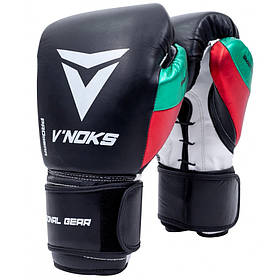 Боксерські рукавички V'Noks Mex Pro Training 12 oz унцій чорний