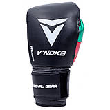 Боксерські рукавички V'Noks Mex Pro Training 12 oz унцій чорний, фото 4