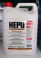 Охлаждающая жидкость HEPU G12 концентрат красный  5л