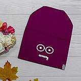 Жіноча шапка зі смайликом, фото 8