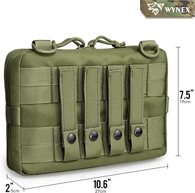 WYNEX Tactical Admin Molle Pouch Сумки для крепления 1000D, цвет военный  зеленый (ID#1692199855), цена: 2167 ₴, купить на