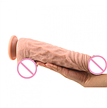 Фалтощільнювач реалістичний на присоску 28 см, фаллос великий, інтимні іграшки, фото 2