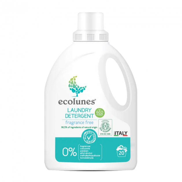 Гель для прання ECOLUNES без запаху, 1л