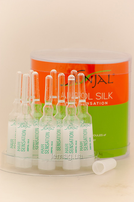 Kleral Senjal Ampol Silk Двофазні ампули для відновлення волосся, 10 x 8 мл