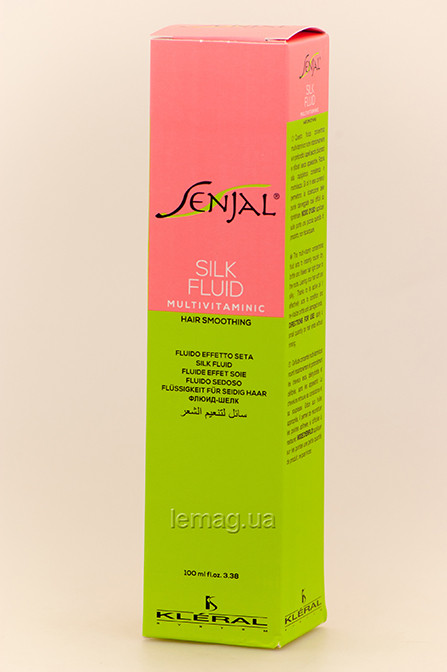 Kleral Флюид для поврежденных и секущихся волос Senjal Silk Fluid, 100 мл - фото 4 - id-p1133640316