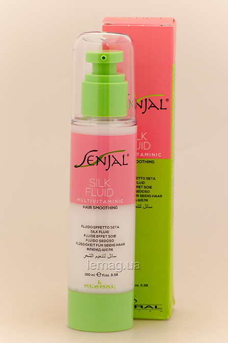 Kleral Флюїд для пошкодженого волосся, що січеться Senjal Silk Fluid, 100 мл, фото 1