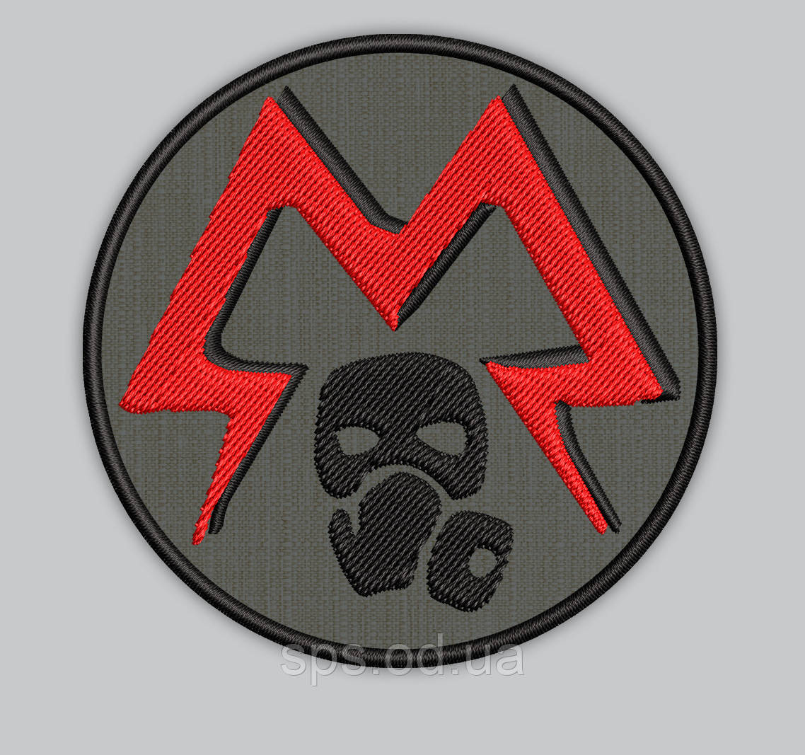 Купить Шеврон Metro 2033 Gas mask 8 см (Срок изготовления под заказ 21 ...