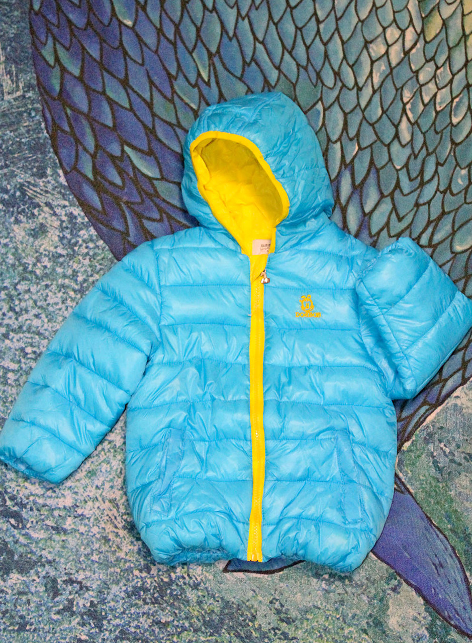 Куртка дитяча для хлопчика дута весна осінь 100-116, фото 1